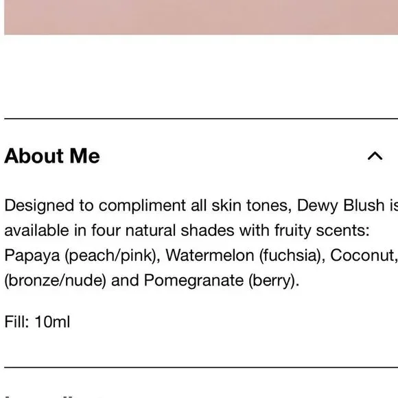 🌻Pick 2/$20 Ciaté London Dewy Cheek Blush - Watermelon New FullSz - Picture 6 of 8